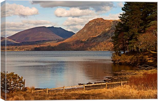 Derwentwater Canvas Print by Roger Green