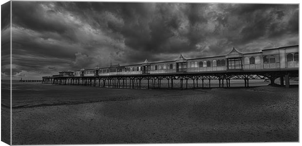 Lytham St Anne's Pier Canvas Print by Roger Green