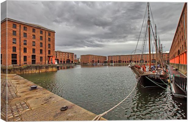 Albert Dock Canvas Print by Roger Green