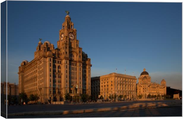 The Three Graces Canvas Print by Roger Green