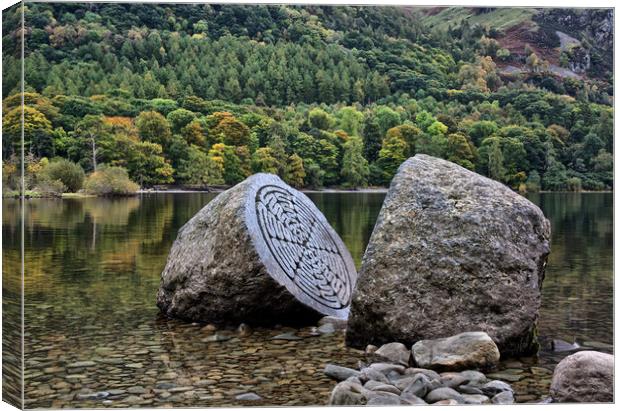 Centenary Stone Canvas Print by Roger Green