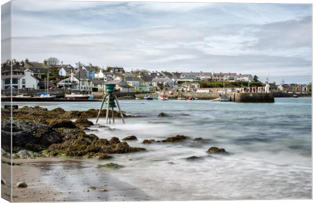 Cemaes Bay Canvas Print by Roger Green