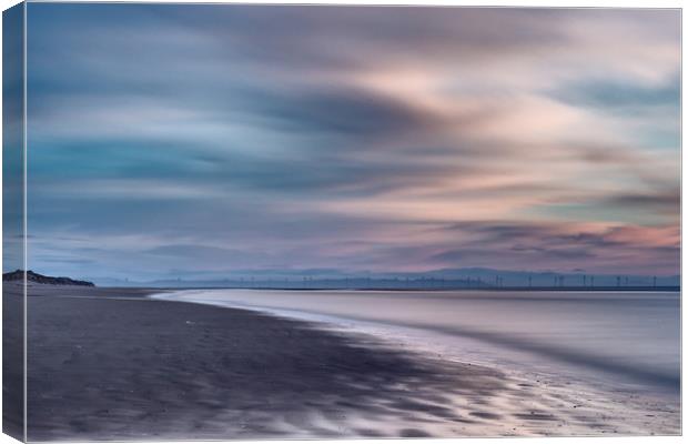 Ainsdale Beach Canvas Print by Roger Green