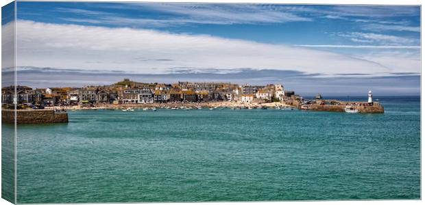 St Ives in Cornwall  Canvas Print by Roger Green
