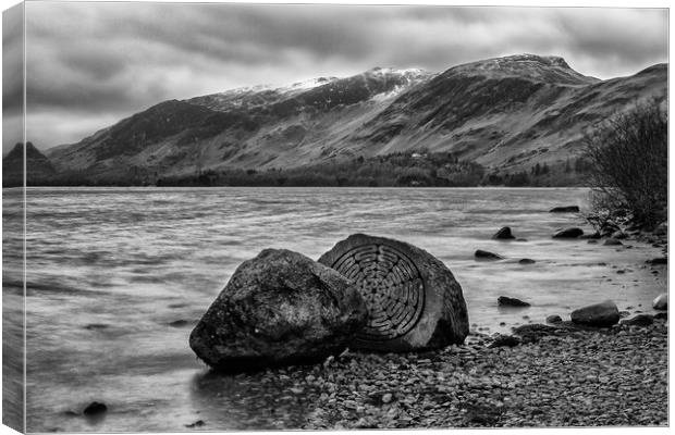 The Centenary Stone Canvas Print by Roger Green