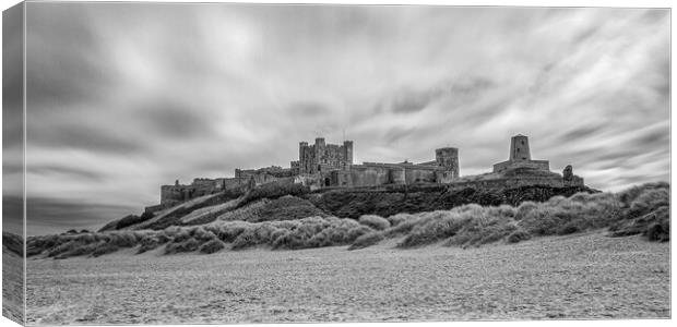 Bamburgh Castle Canvas Print by Roger Green