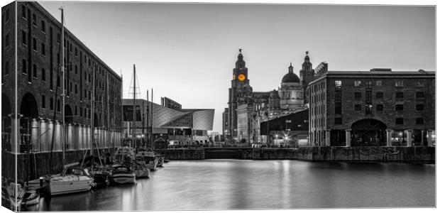 Albert Dock Canvas Print by Roger Green