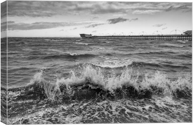 Southport Pier Canvas Print by Roger Green