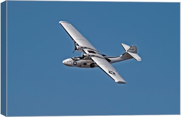 Catalina G-PBYA Canvas Print by Roger Green