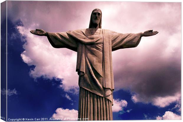Christ the Redeemer Canvas Print by Kevin Carr