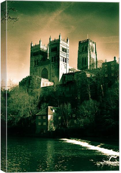 Durham Cathedral Canvas Print by Kevin Carr