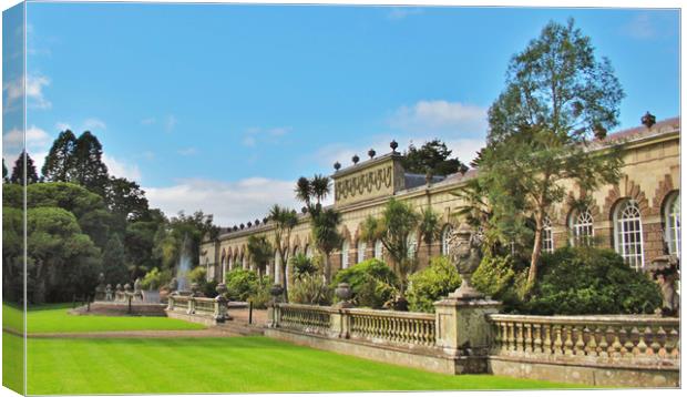 The Orangery. Canvas Print by Becky Dix