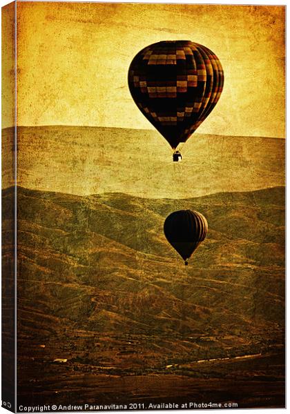 Soaring Heights Canvas Print by Andrew Paranavitana