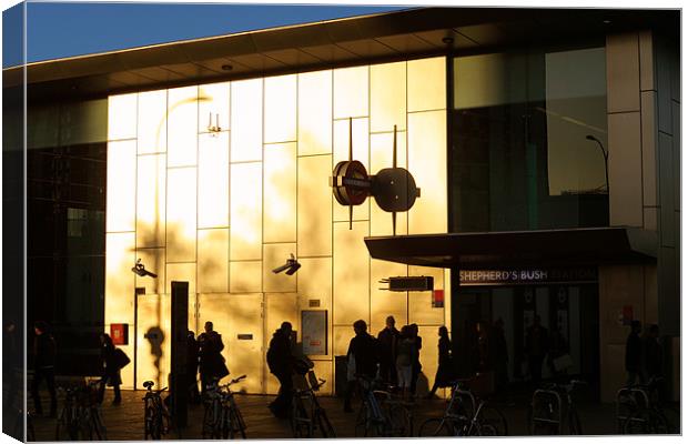 Afternoon Interchange Canvas Print by Richard Thomas