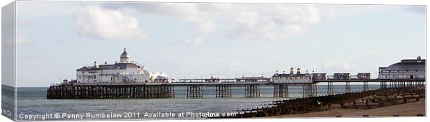 Eastbourne Pier Canvas Print by Elouera Photography