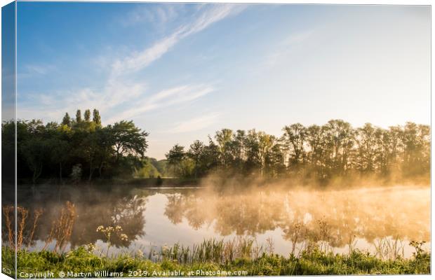 Colwick Country Park Canvas Print by Martyn Williams