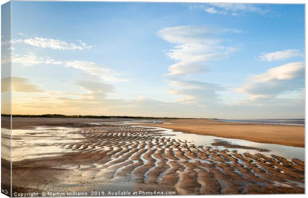 Lincolnshire Coast Canvas Print by Martyn Williams