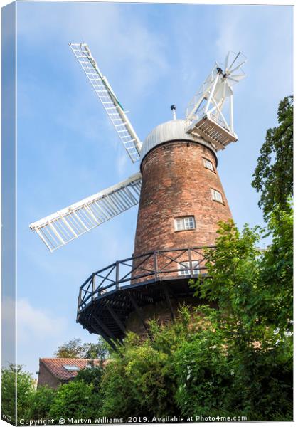 Green's Mill, Nottingham Canvas Print by Martyn Williams
