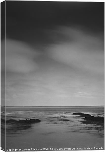 Looking to infinity Canvas Print by James Ward