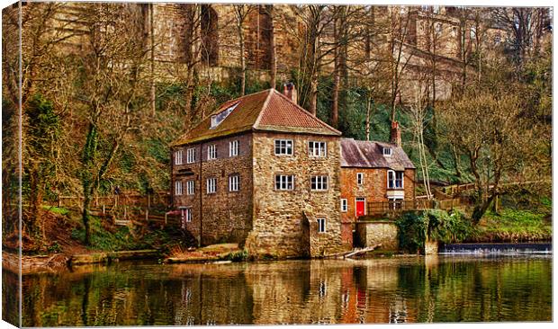 The Old Mill Canvas Print by John Ellis