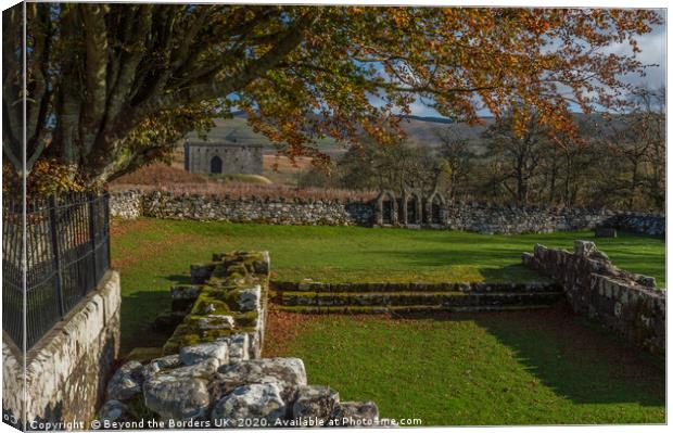 Hermitage Castle Canvas Print by John Ellis