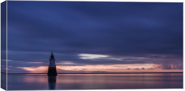 Smooth Lighthouse Canvas Print by Aran Smithson