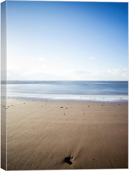 Sand and sky Canvas Print by Aran Smithson