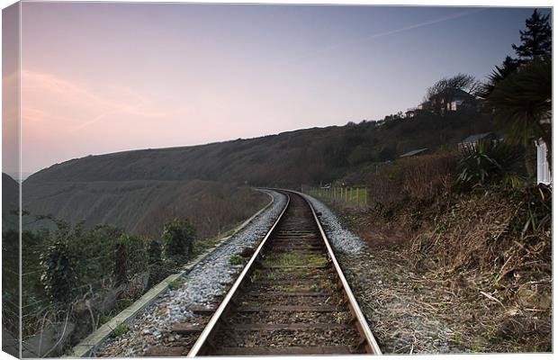 Down the Line Canvas Print by Kieran Brimson