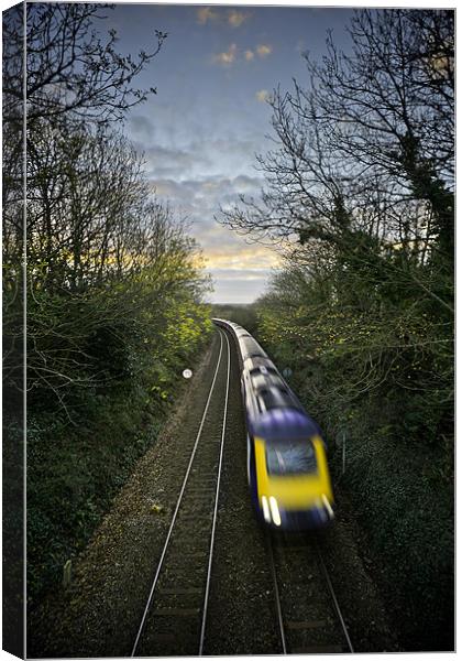 Train Spotted Canvas Print by Kieran Brimson