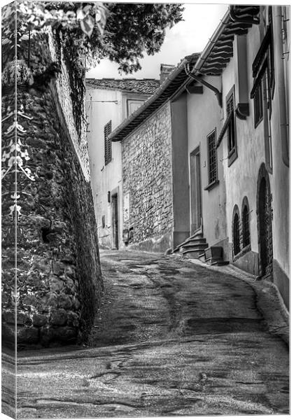 A Street in Italy Canvas Print by Kieran Brimson