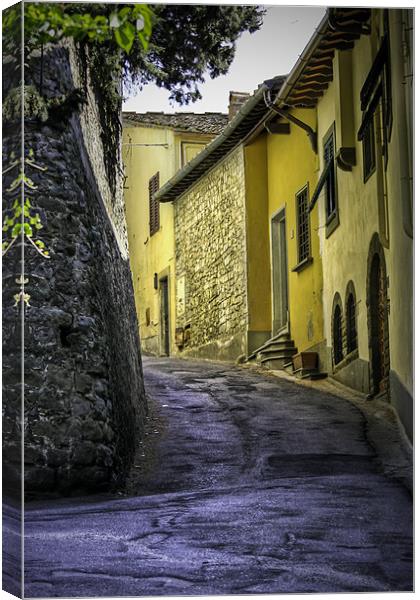 A Street in Italy Canvas Print by Kieran Brimson