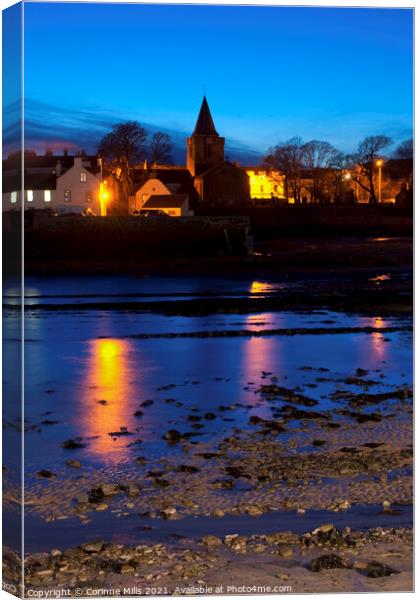 Anstruther evening Canvas Print by Corinne Mills