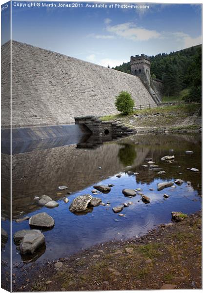 Derwent Dam Canvas Print by K7 Photography