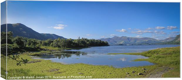 Derwent Water from Low Manesty Canvas Print by K7 Photography