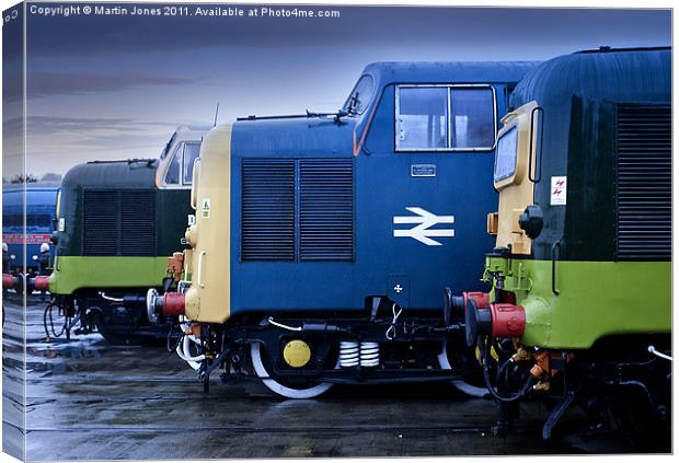 Deltic Deliverance Canvas Print by K7 Photography