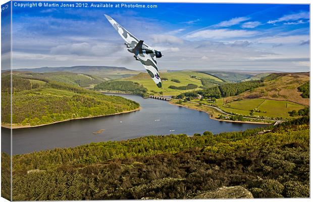 Olympus Thunder over the Bower Canvas Print by K7 Photography