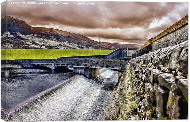 The Spillway Canvas Print by K7 Photography