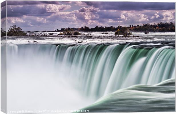 Horseshoe Falls Niagara, NY Canvas Print by K7 Photography