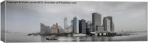 The Tip of Manhatten Canvas Print by K7 Photography