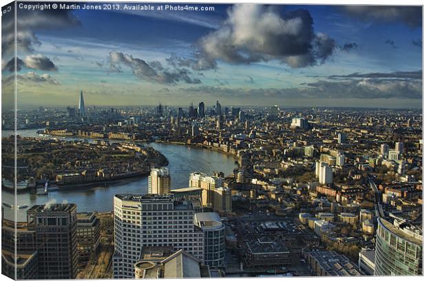 The Great Metropolis Canvas Print by K7 Photography