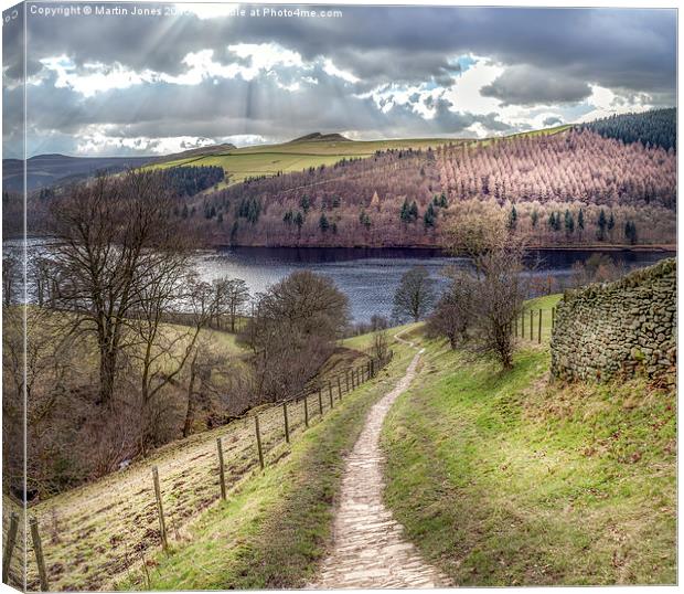  From Grindle Clough to Ladybower Canvas Print by K7 Photography