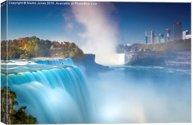  American Falls of Niagara Canvas Print by K7 Photography