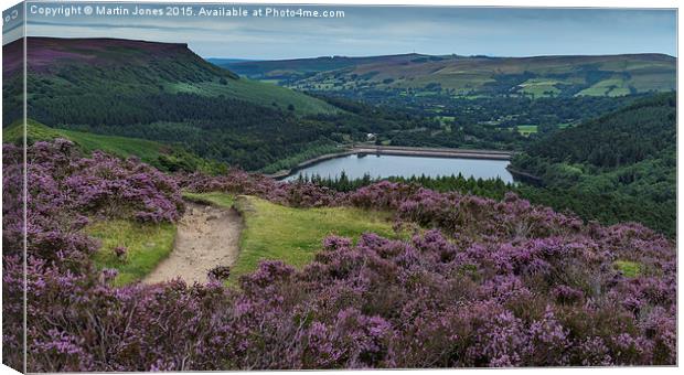  Ladybower in Bloom Canvas Print by K7 Photography