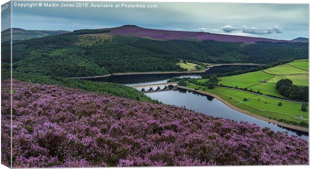 Colour comes to Ladybower Canvas Print by K7 Photography