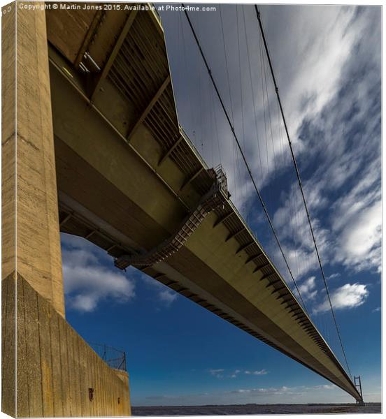 Floating above the Humber Canvas Print by K7 Photography