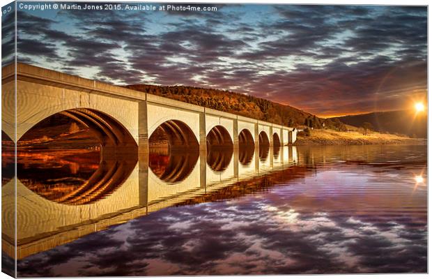  Ashopton Sunrise Canvas Print by K7 Photography