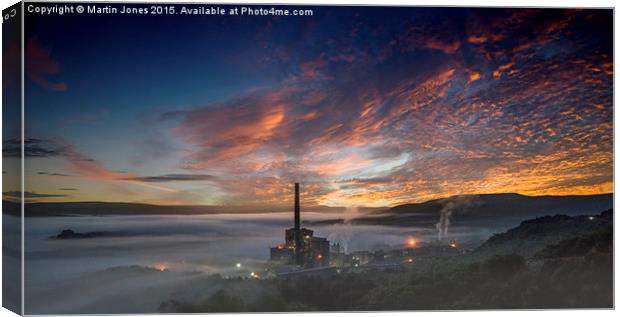  Inversion in the Hope Valley Canvas Print by K7 Photography
