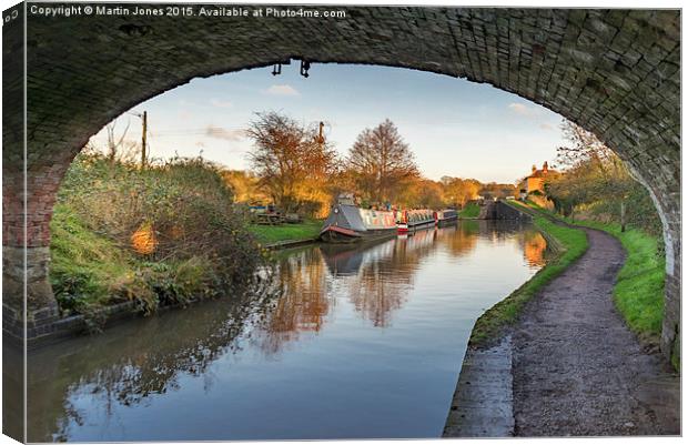 Canal Life Canvas Print by K7 Photography
