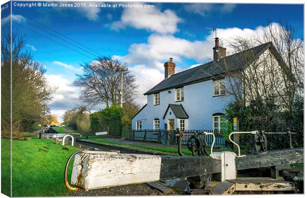  Lock Keepers Cottage Canvas Print by K7 Photography