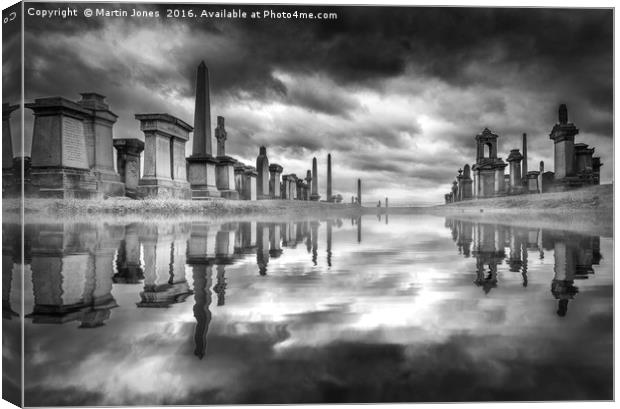 The Necropolis, Glasgow Canvas Print by K7 Photography